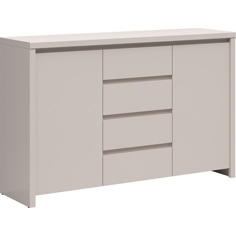Buffet Soren mit 4 Schubladen und 2 Türen, Kaschmir, 143.5cm