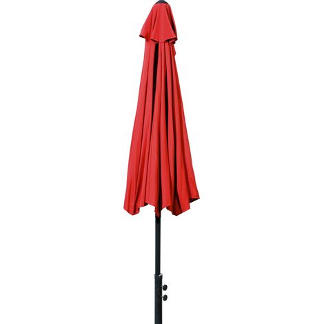 Parasol, Terracotta, 270 x 140 cm, Parasol Semi-Circulaire (1/3)