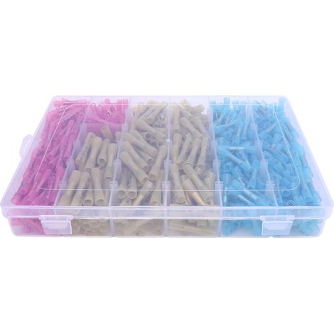Kit de connecteurs de fil thermorétractable, 540 pièces, qualité Marine, étanche, électrique isolé pour automobile, bateau, camion (1/5)