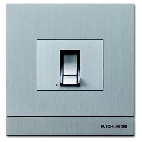Busch-Jaeger Außenstation mit Fingerprint-Modul Biometrisch, edelstahl (83100/70-660), 2CKA008300A0413 (1/2)