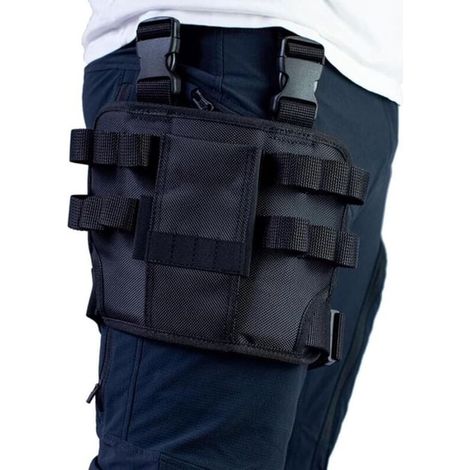 Funda para herramientas con clip para cinturón，Bolsa multifuncional para herramientas de electricista，carpintería y construcción (1/4)