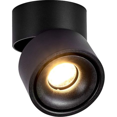 Projecteur monté en surface 3000K/4000K ouverture libre rail de plafond à angle réglable nordique plafonnier de gradation pliant (1/2)