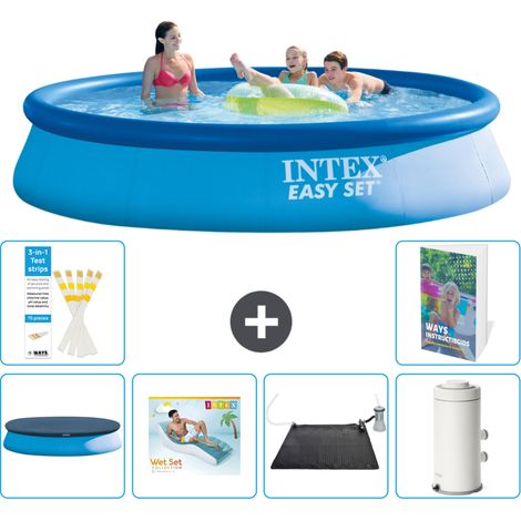 Intex Piscina Easy Set Rotonda - 396x84 cm - 7-pezzi  S70