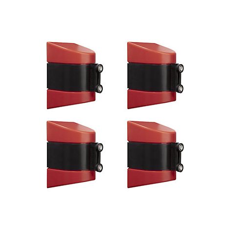 kaiserkraft Barriera a nastro montaggio magnetico conf da 4