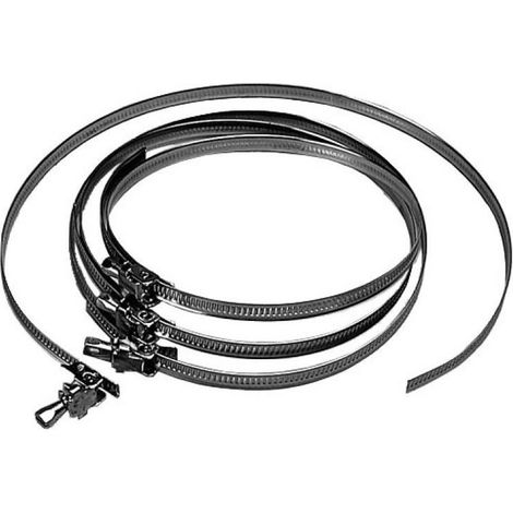 Collar de apriete para manguera universal de 60 a 135 mm