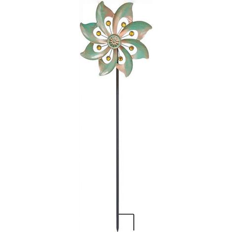 Moulin À Vent - Étanche - Métal - 94 x 25,4 cm - Jardin Cour Extérieur - 1 Pièce (1/5)