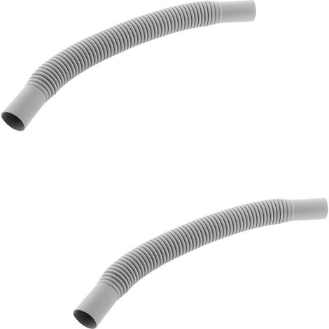 Lots de 2 manchons flexibles Ø25mm - Gris - Zenitech