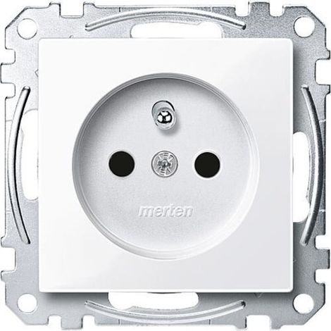 Prise de courant de securite FRA systeme M blanc activ 1 piece