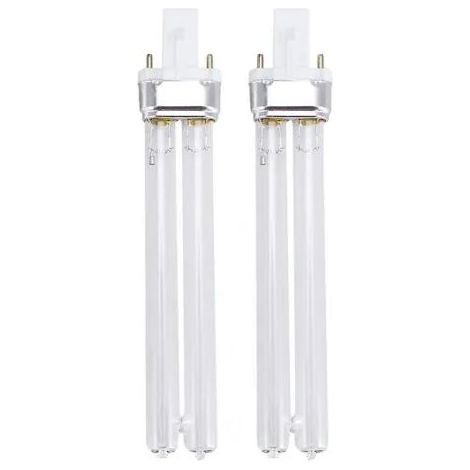 Lot de 2 lampes de stérilisation UV G23 11W pour la désinfection des aquariums [JR],D (1/5)