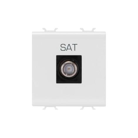 PRISE TV/SAT 2M DIRECTE C.F-FEMM.BLANC GEWISS GW10377