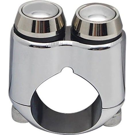 Komfort 2-Tasten / Schalter für 1" Lenker Craftride Chrom