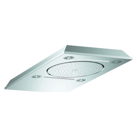 Kopfbrause Rainshower Aqua 15Zoll 26887 3 Strahlarten 381x678mm chrom (1/3)