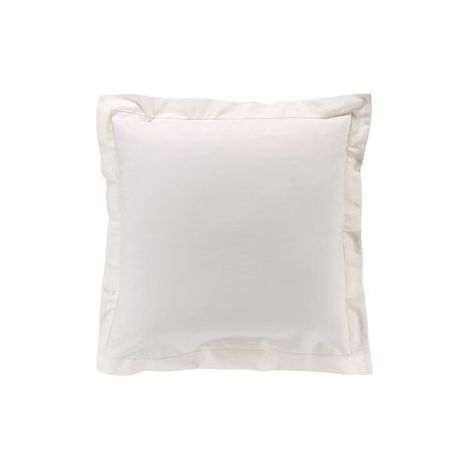 Taie d'oreiller 63 x 63 cm en percale uni 78 fils Lin (1/2)
