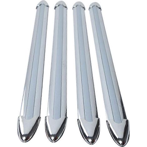 Lot de 4 protections universelles pour portières de véhicule, anti-rayures, en caoutchouc.
