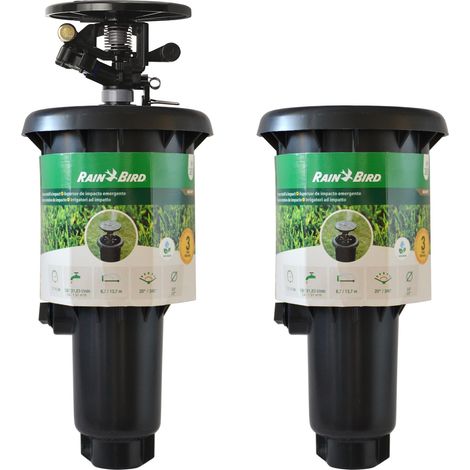 Rain Bird – Arroseur asperseur réglable 20°-360° – Portée 6,70-13,70m – 1 buse 3,0 – Entrée 15x21 – Élévation 10cm