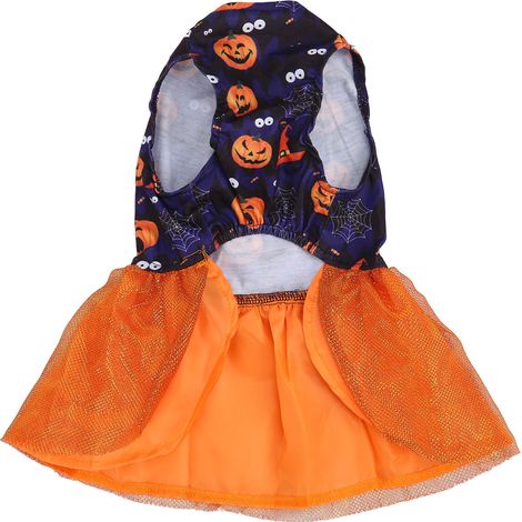 1 déguisement pour animaux de compagnie, doux et léger en polyester, idéal pour chiens, fêtes d'Halloween et vacances (1/5)
