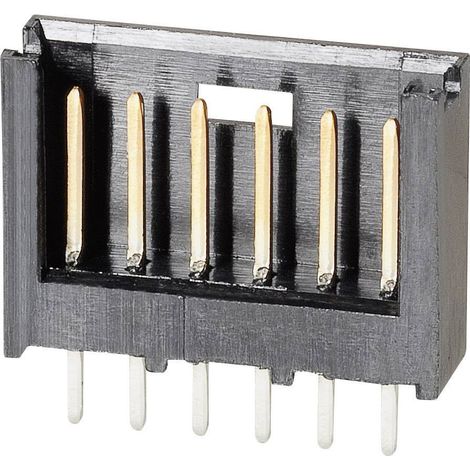 TE Connectivity Barrette mâle (standard) série AMPMODU MOD II Nbr total de pôles 2 Pas: 2.54 mm 280370-1 1 pc(s) V407791 (1/2)