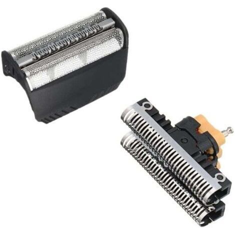 [Shaving Heads] Replacement Foil for 30B Shaver + Blade Compatible with Braun 3 Series SmartControl 7000/4000 5495 7505 7520 7650 197 195 199 197S 195S [Easy to replace] (1/4)