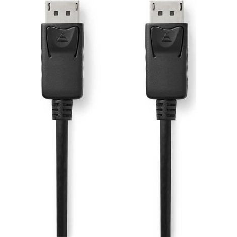 Cable Display Port - Nedis - CCGB37014BK10 - 8K@60Hz - 1.00 m - Niquelado (1/2)