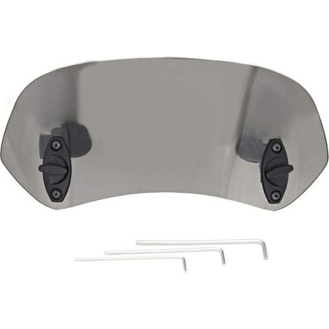 Pare-Brise de Moto-Clip réglable sur Pare-Brise déflecteur de Vent Accessoires de Pare-Brise pour Moto Tawny