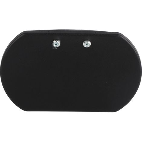 Repose-jambes surélevé pour fauteuil roulant, coussin de mollet en cuir de remplacement noir, compatible avec la plupart des fauteuils manuels. (1/5)