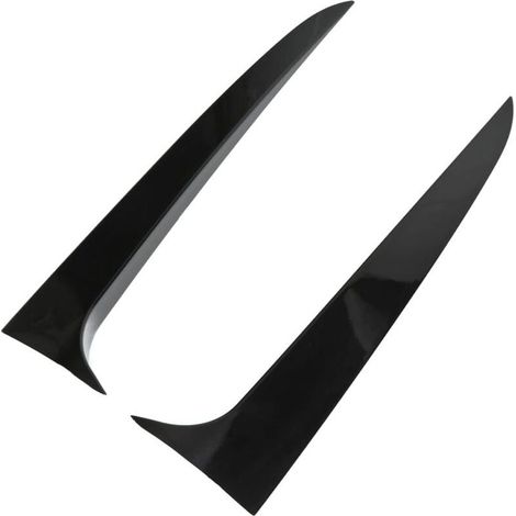Becquet latéral de lunette arrière, paire de garnitures de becquet arrière en ABS, aile gauche droite, noir brillant, pour X3 F25 2011-2017 (1/4)