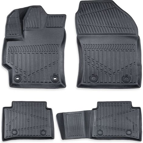 Komplettset 4-teilig 3D Gummifußmatten für den Innenraum Erpassan - TOYOTA COROLLA XII 2018+