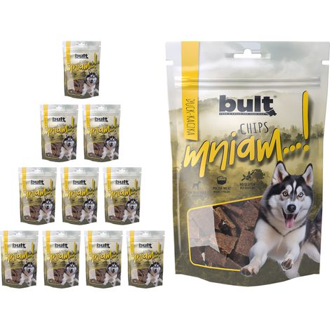 BULT Chips Leckerli für Hunde Ente 10x100g (1/3)