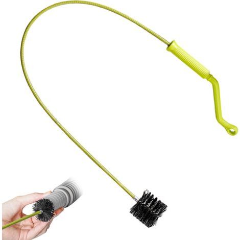 Tragbare Rohrreinigungsspirale, flexibler Abflussreiniger, 54 cm Schlauchbürste mit biegsamem Draht, WC-Haarfilter, benutzerfreundliches Reinigungswerkzeug, Zubehör