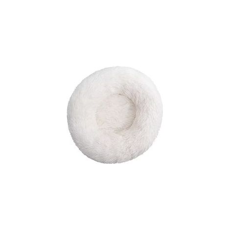 Coussin moelleux lavable pour chat et chien, blanc, 80 cm –