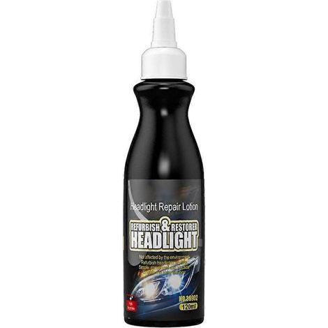 Kit de Nettoyage pour Phares de Voiture, Restauration Rapide et Efficace avec Revêtement Protecteur Anti-UV.