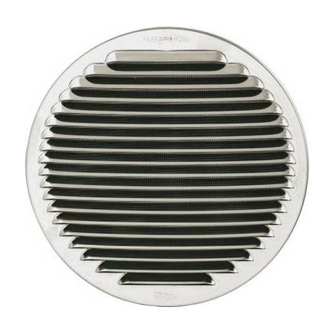 GRIGLIA TONDA IN METALLO CON MOLLE E RETE D.160-200 MM Misura: Inox