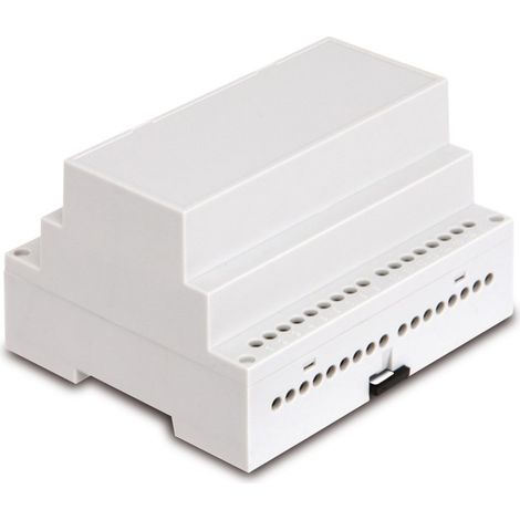 Boîtier pour rail DIN H-TRONIC 6-C, 105x71x90 mm (1/2)