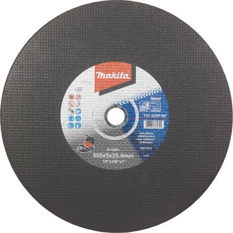 Set von 5 Metall-Trennscheiben 3x355MM A30P 2G MAKITA - B-16891-5