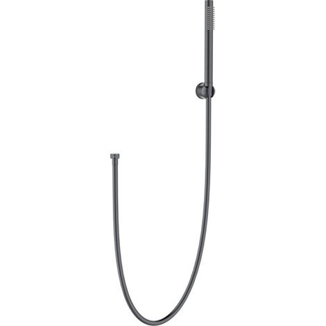 Kit complet support flexible et douchette finition graphite mat - THEWA KITDOUGM