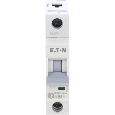 Interruttore automatico 1P B 6A 6kA AC xPole Home HN-B6/1 194818