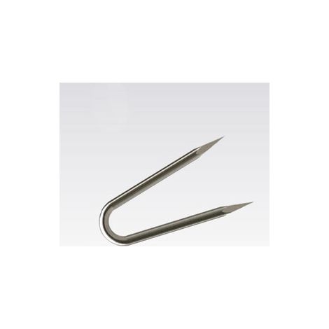 Chiodi cambrette doppia punta a u Blister 100g 16x30