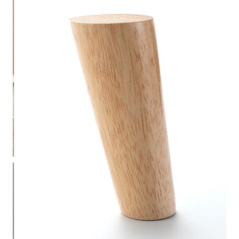 Möbelbeine 4 Ersatzteile 10 cm aus Holz – geneigte Sofabeine mit