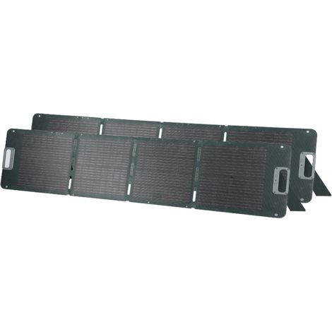 V-TAC 2pcs kit panneau photovoltaïque pliable 120w (x2) module solaire portable pour charge centrale sku 11565 (1/5)