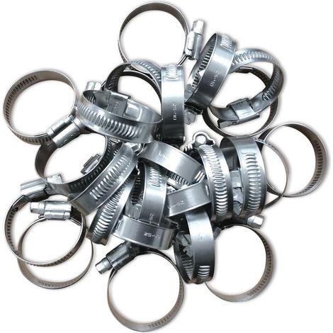 Colliers de serrage durite tuyau inox a4 aisi316 marin w5 large 12 mm - serrage 12 x 22 (25)