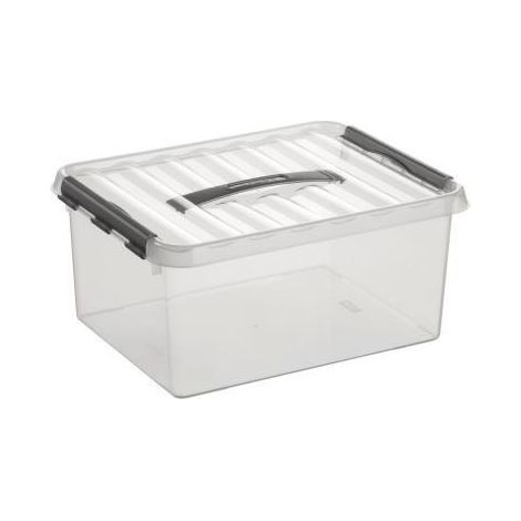 Sunware Aufbewahrungsbox Q-line H6162602 15l Tragegriff tr (1/3)