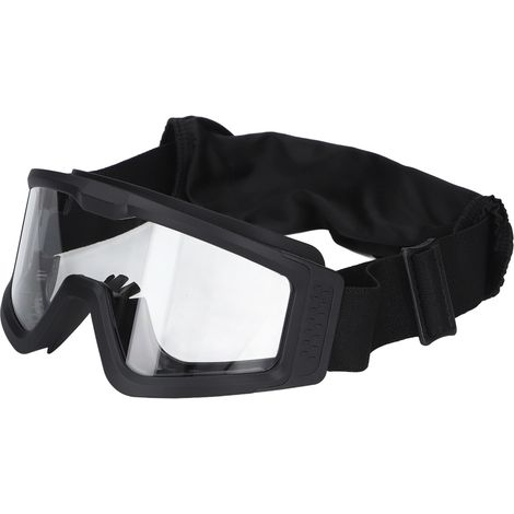 Lunettes de protection solaire amovibles pour cyclisme et randonnée, anti-UV, résistantes aux chocs, monture noire (1/5)