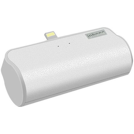 Mini Batterie Externe 4500mAh, Ultra-Compact Power Bank Petit Batterie Portable Compatible pour iPhone 14/14 Pro/13/13 Pro/13 Mini/12/12 Pro/12 Mini/11/11 Pro/SE/XS/XR/X/8/7/6s- (1/2)