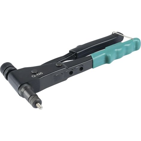 Pince à riveter aveugle QN 6K avec ressort intégré - Pince à écrou de rivet pour écrous à rivets aveugles de M3-M6 et vis à rivets aveugles de M4-M6 - Acier