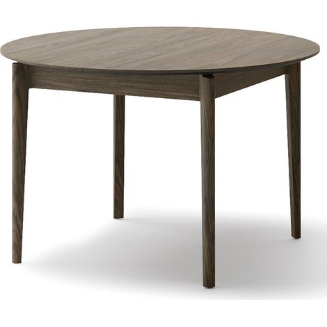 Selsey Plot – Ausziehbarer Esstisch Dunkle Eichenholzoptik 120–240x120 cm