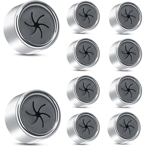 10 Pièces Porte-Torchon Autocollant Sans Perçage pour Cuisine et Salle de Bain – Crochets Muraux en ABS Réutilisables (1/5)