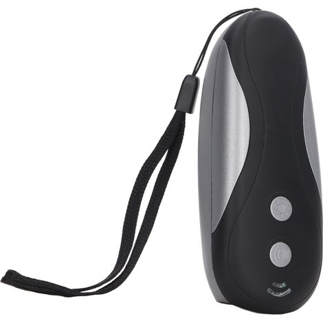 Dispositif anti-aboiements à ultrasons portable avec LED clignotantes, répulsif contre les aboiements de chiens (1/5)