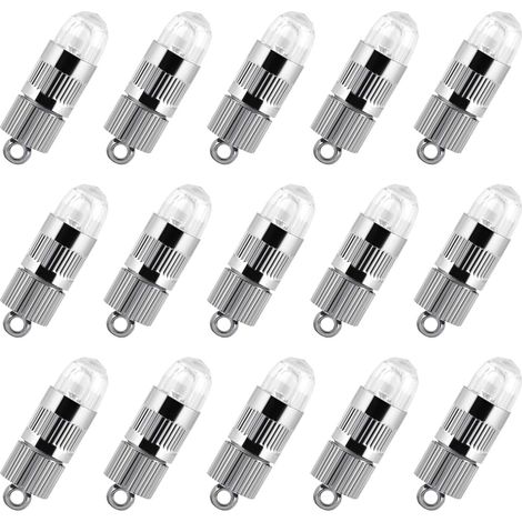 15 guirlandes lumineuses LED pour ballons, blanc chaud, pour lanternes en papier, mariages (1/5)
