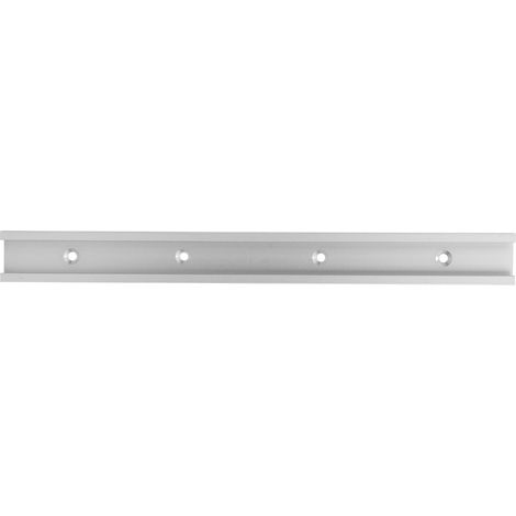 Rainure en T aluminium 600mm, gabarit de guidage étau pour défonceuse, glissière non poreuse, outillage de menuiserie précision, fixation pour glissière de scie (1/5)