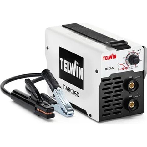 Poste à souder à Inverter Telwin T-ARC 160 avec accessoires (1/3)